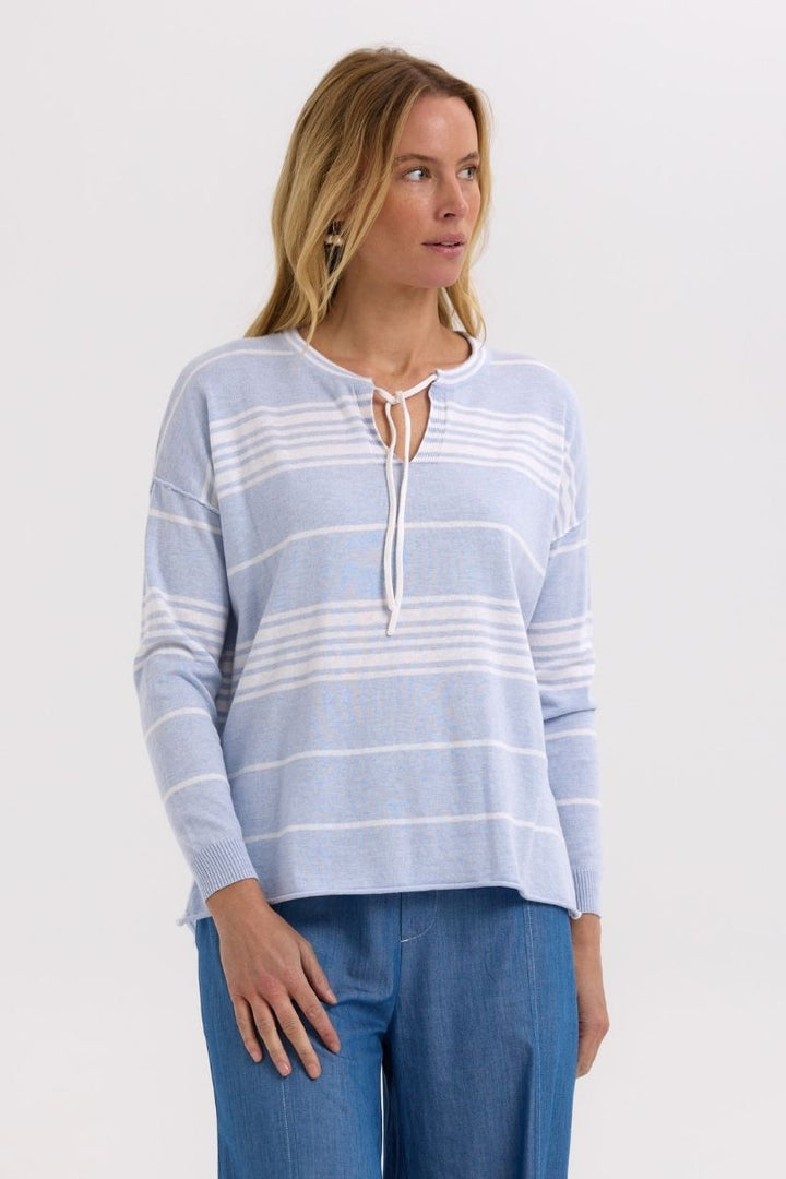 Beach Bum Jumper ZP7702 by Zaket & Plover in M / Powder