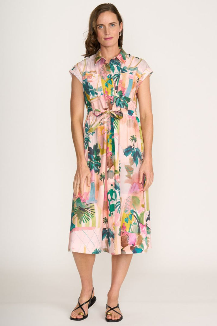 Born Free Dress in Atrium Print CFO8191 by Foil in 8 / Other / Floral