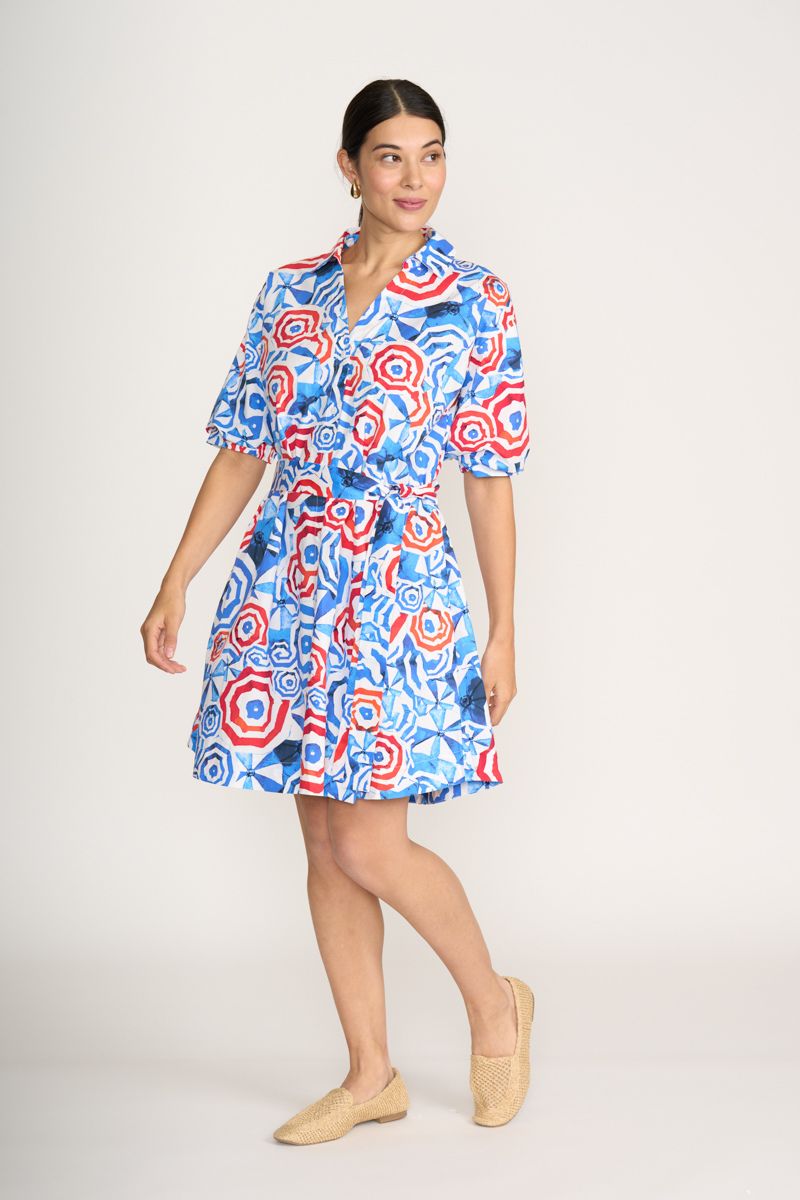 Good Impressions dress in Catalina Print CFO8276 by Foil