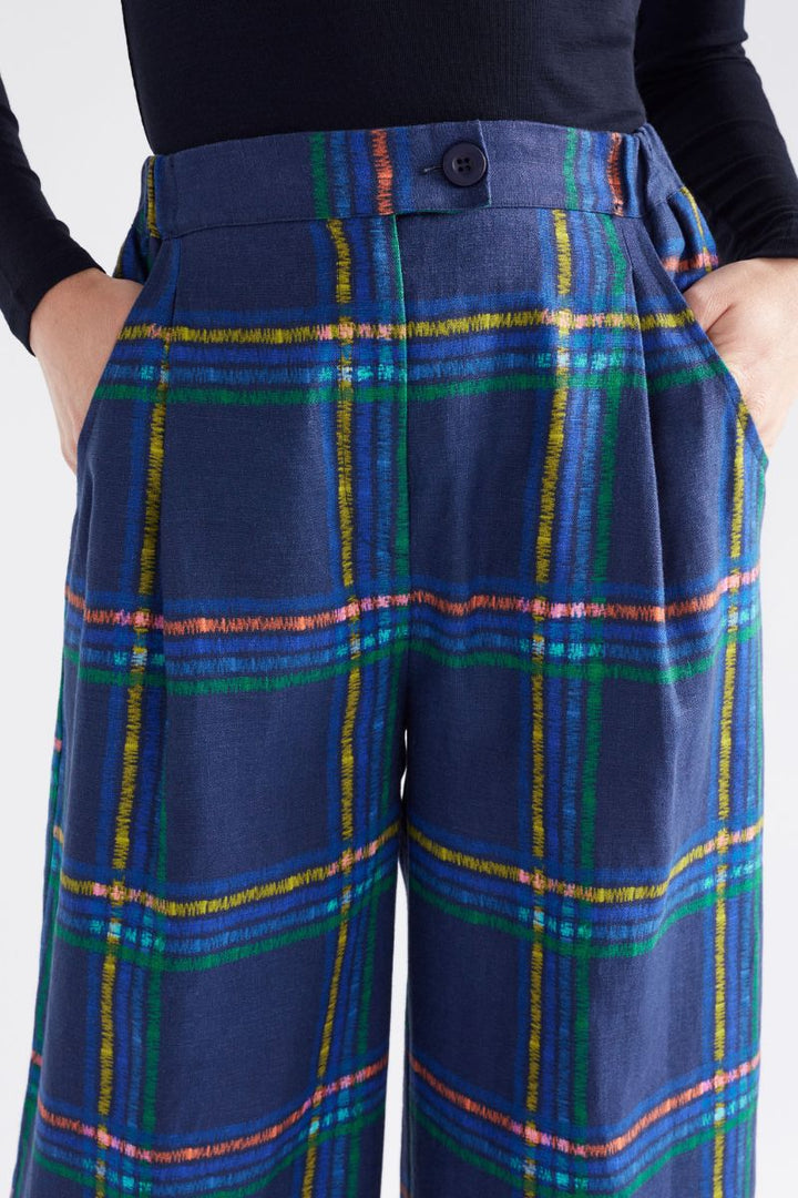 Paimo Pant in Elba Check A1238F by ELK the Label in 6 / Mikko Print