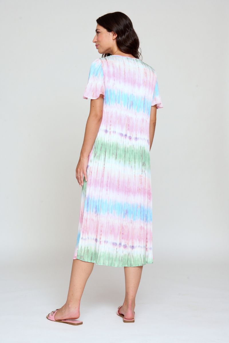 Cayena Dress in soft pastels by Tinta