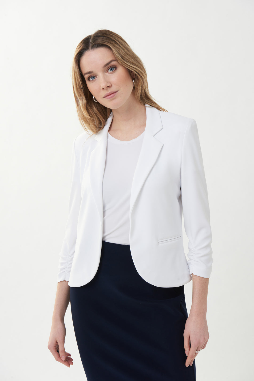 Classic Blazer 143148 In Vanilla by Joseph Ribkoff 