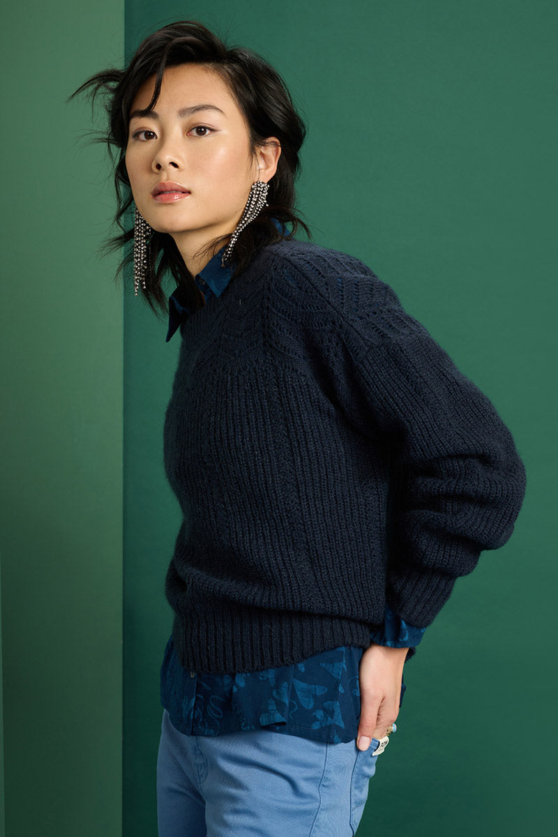 Eternal Blue Pullover SP7443 by POM Amsterdam