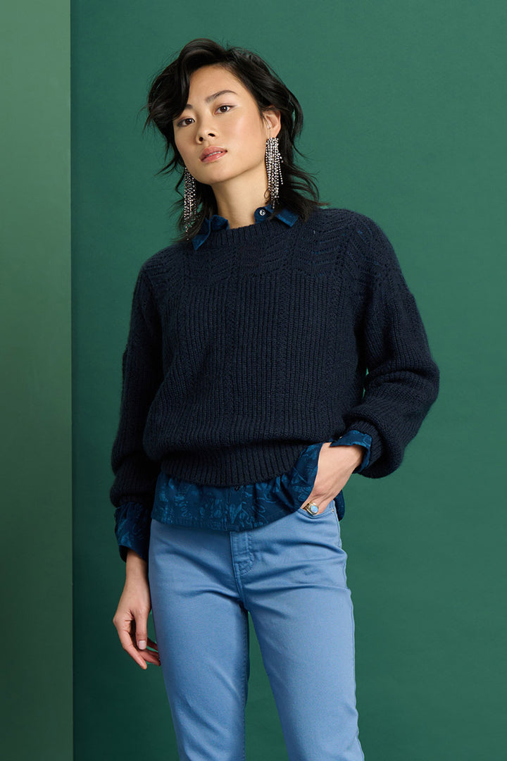 Eternal Blue Pullover SP7443 by POM Amsterdam