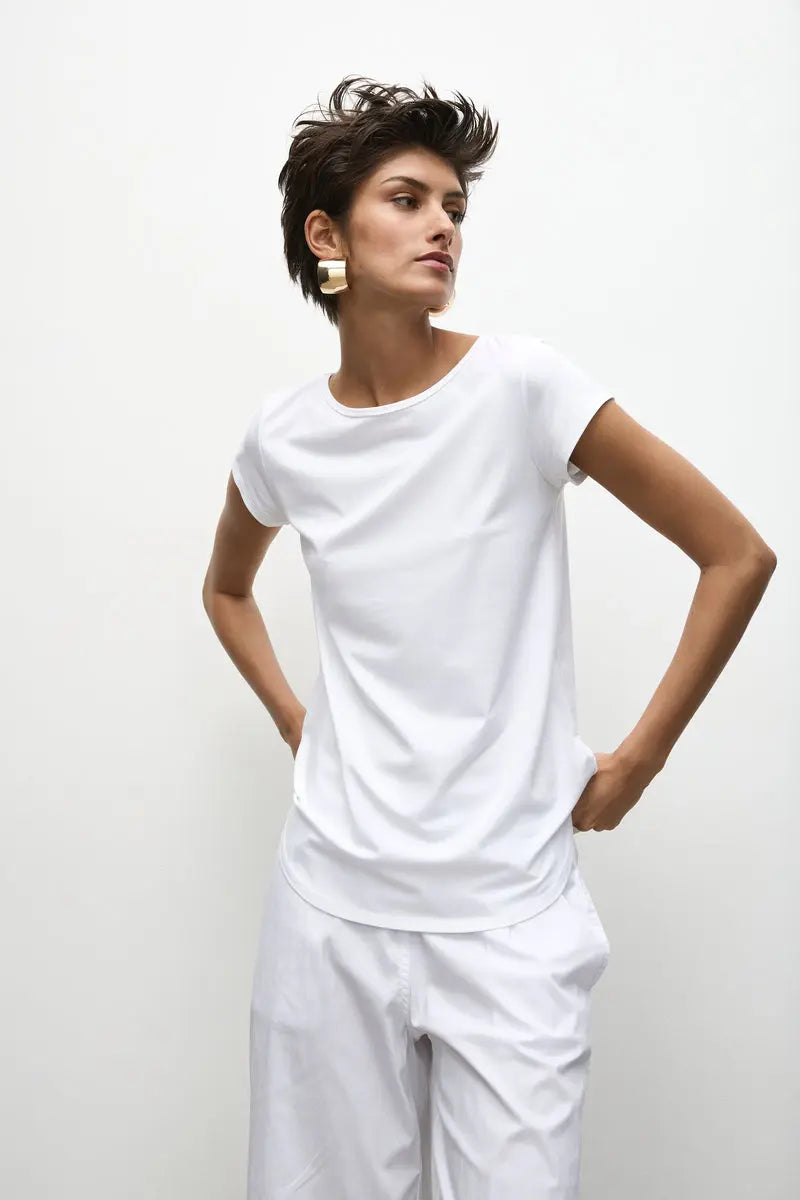 F012135 Cafe T in White by Mela Purdie