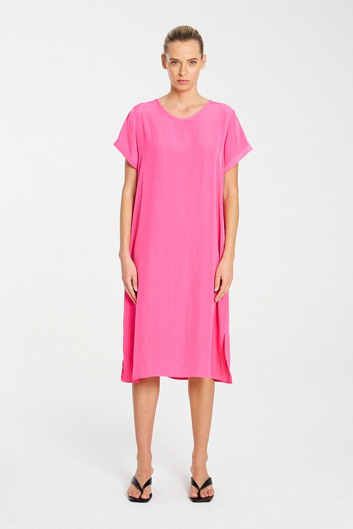 Transit T Dress in Hot Pink by Mela Purdie in Hot Pink / 10