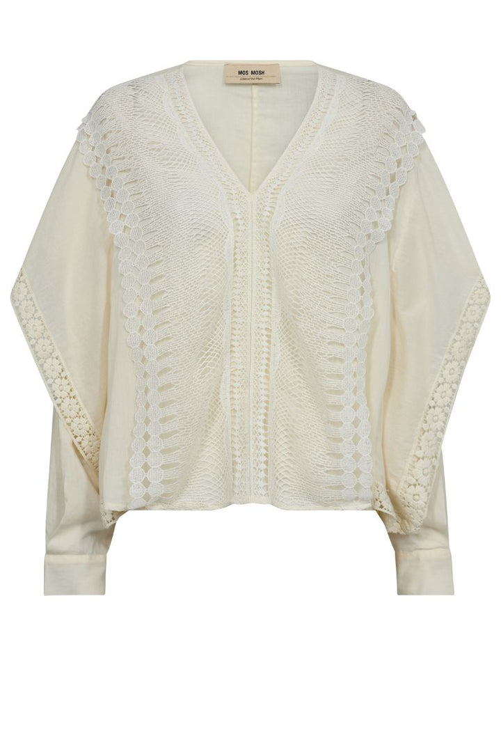 Fina Lace Blouse in Cream by Mos Mosh in S / Cream