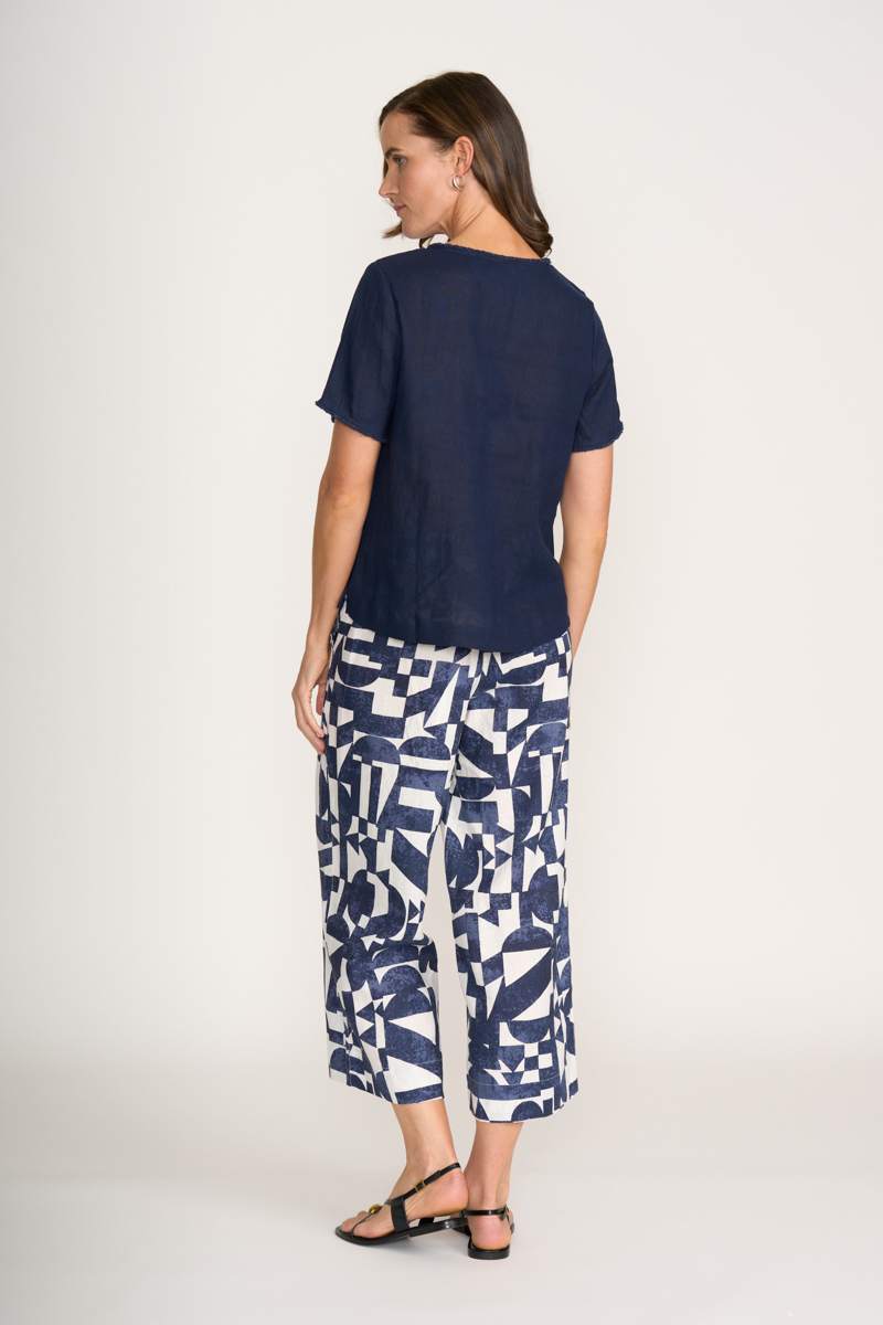 V Benefits Top in Eclipse By Foil Clothing FO81315