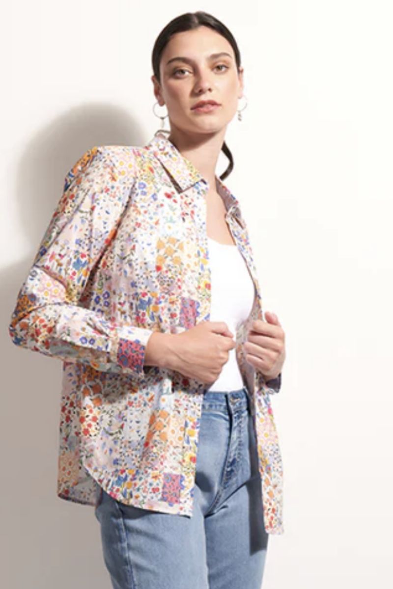 All Class Shirt in Summer Patchwork By Foil Clothing