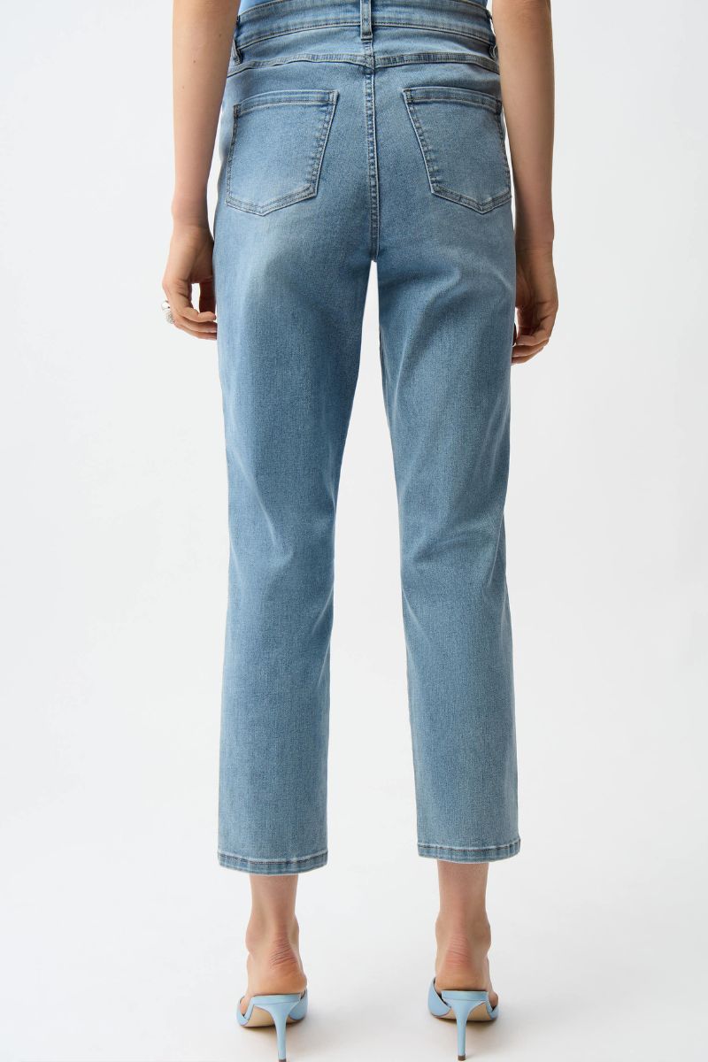 Gia Jeans by Joseph Ribkoff in Light Blue Denim rear of jeans