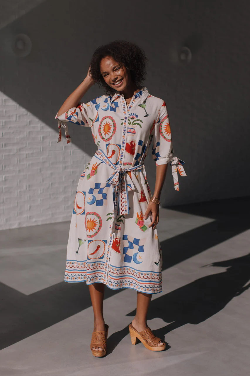 Spicy Margarita Long Dress by Joop & Gypsy 100022