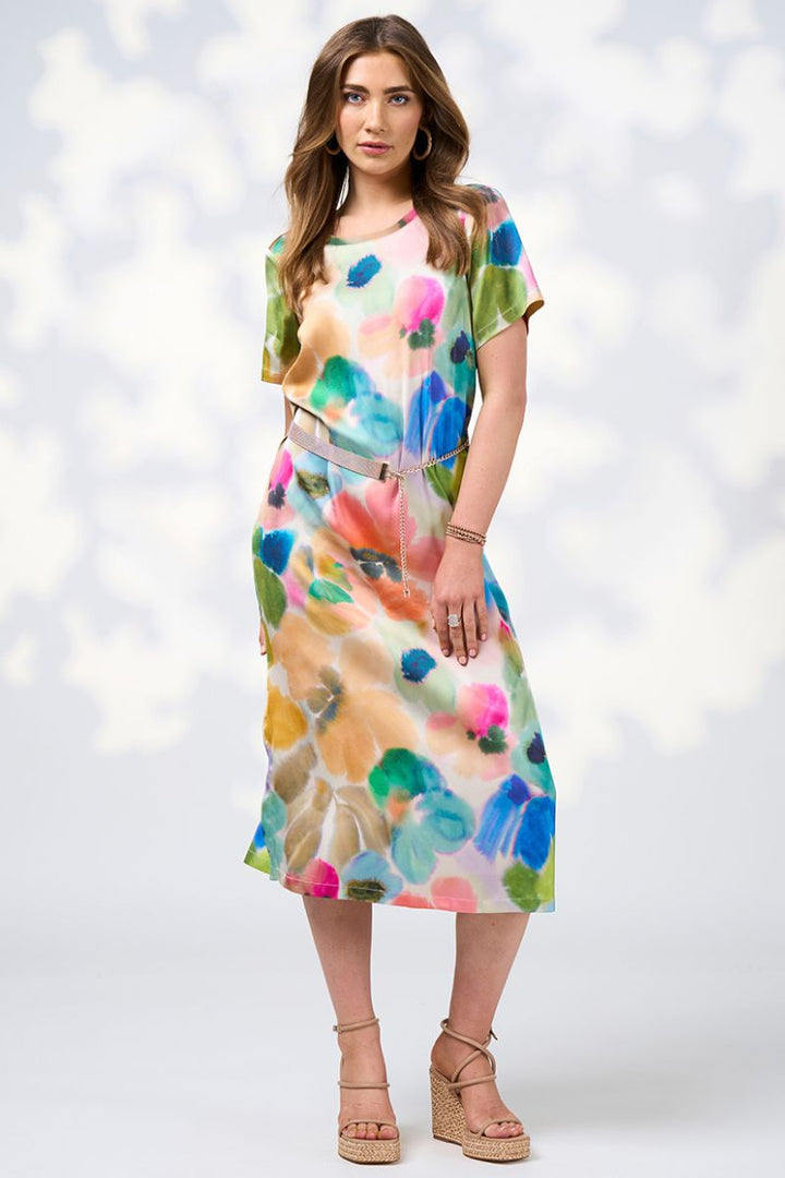 Loobie's Story Free Spirit Dress in multi colours by Loobies Story in Multicolor / 8