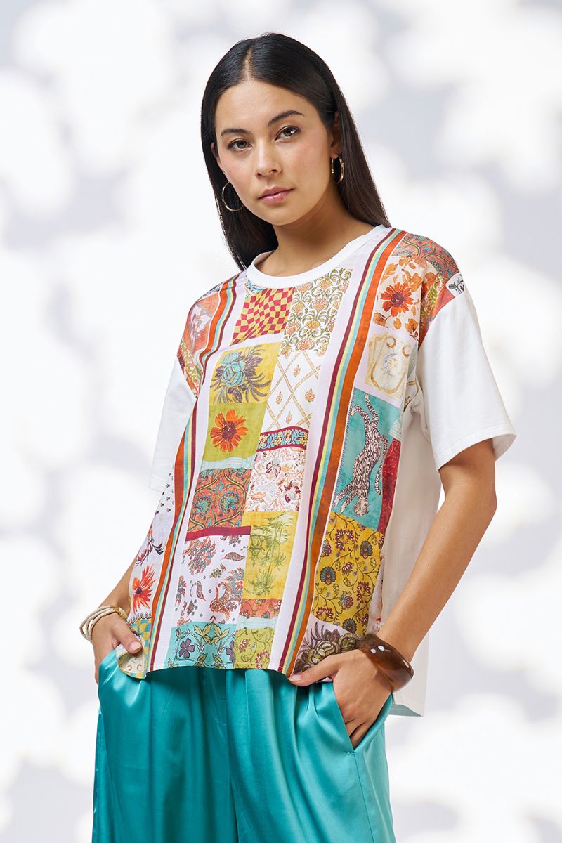 Vana Tee in White by Loobies Story