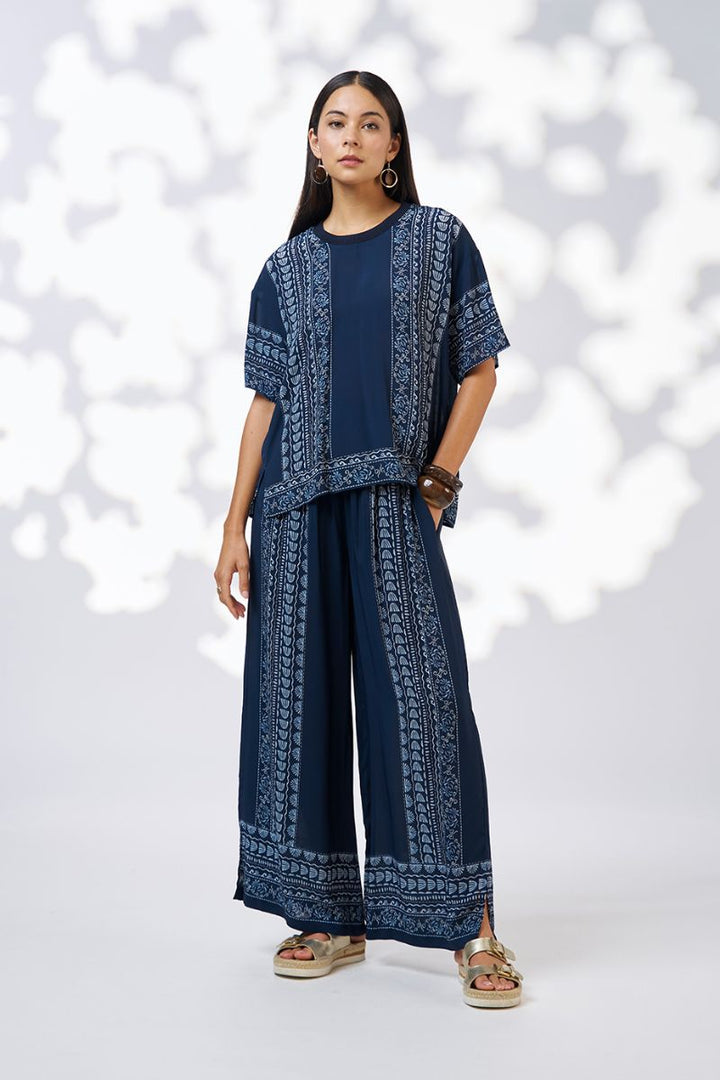 Loobie's Story Asher Pant in Indigo by Loobies Story in 10 / Indigo