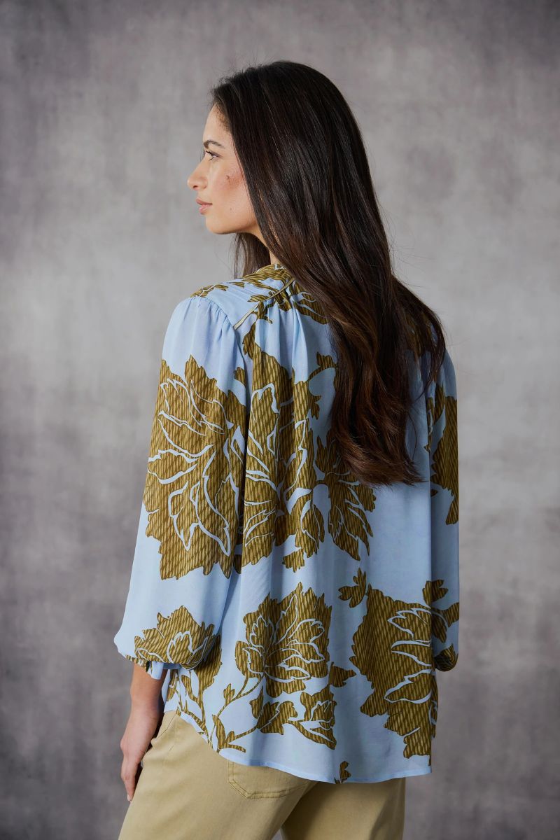 Woman wearing Cello Top by Lania the Label NLA3912 back view