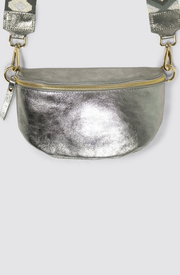 Lolita Leather Bag Silver LOLITALW by Lauren Vidal