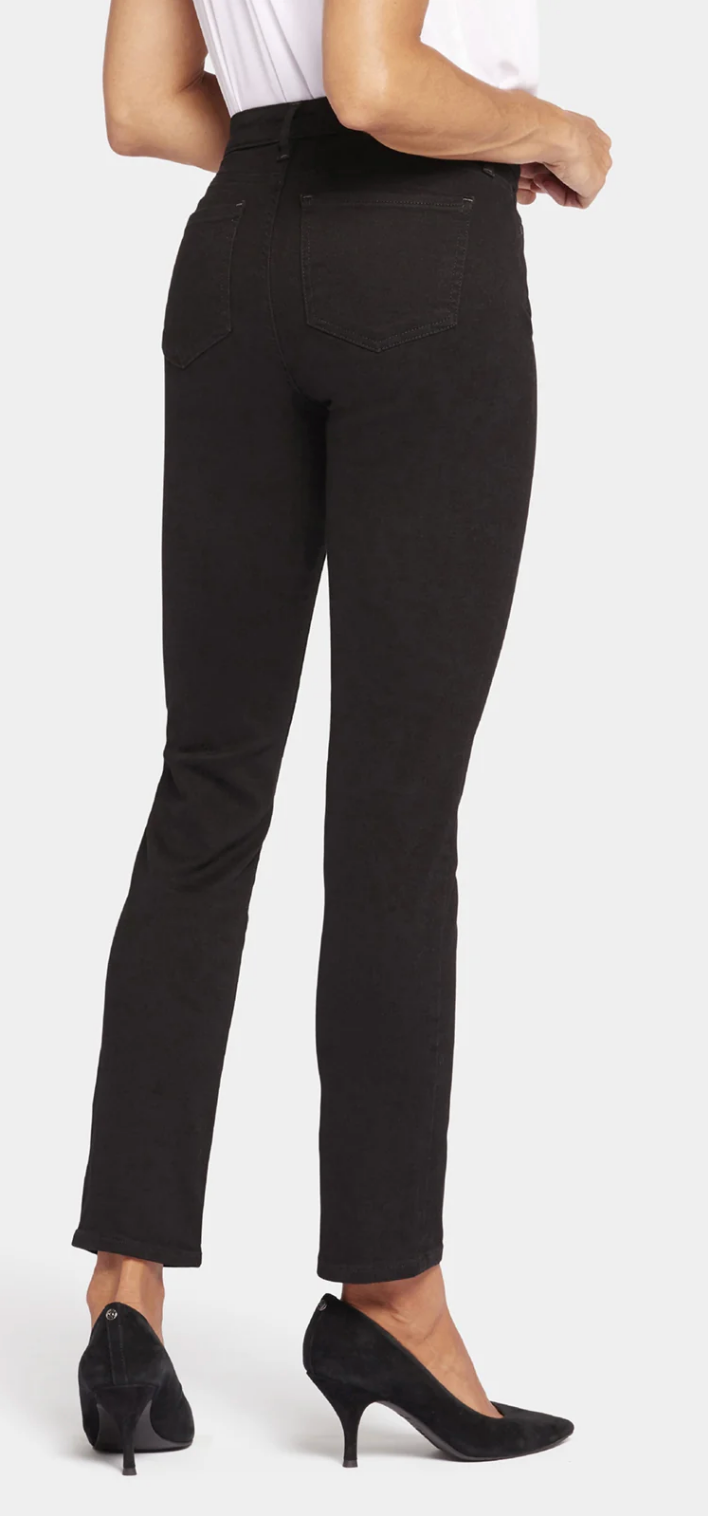 Sheri Slim Jeans in Black By NYDJ