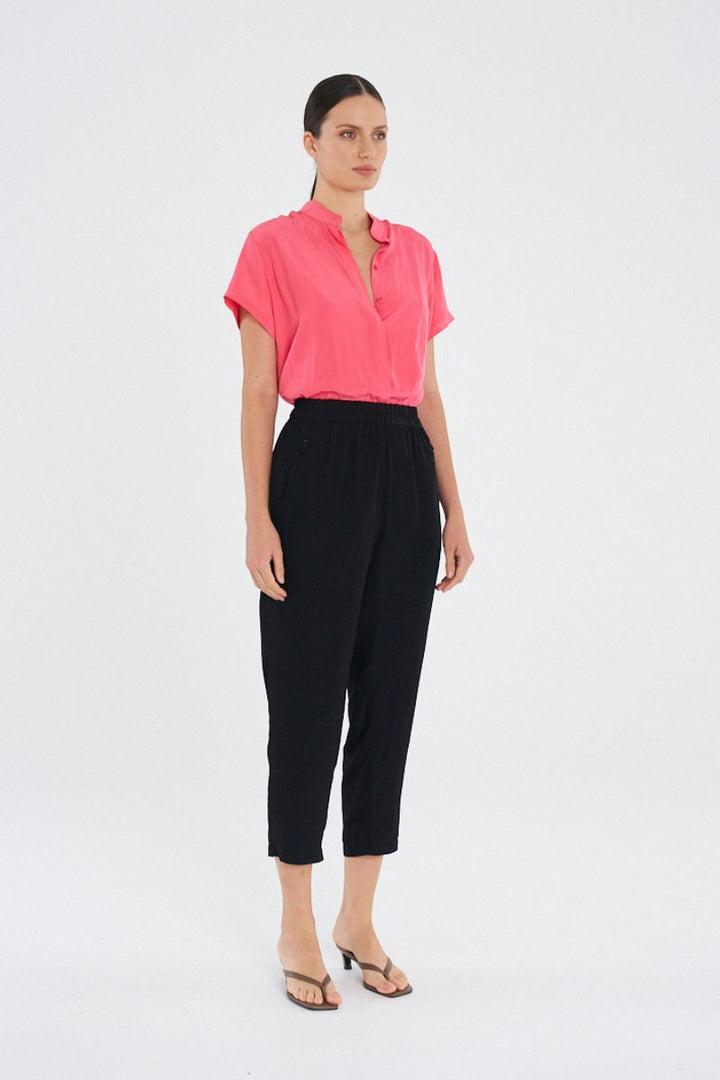 Soft Stand Shirt in Paradise by Mela Purdie in 8 / paradise