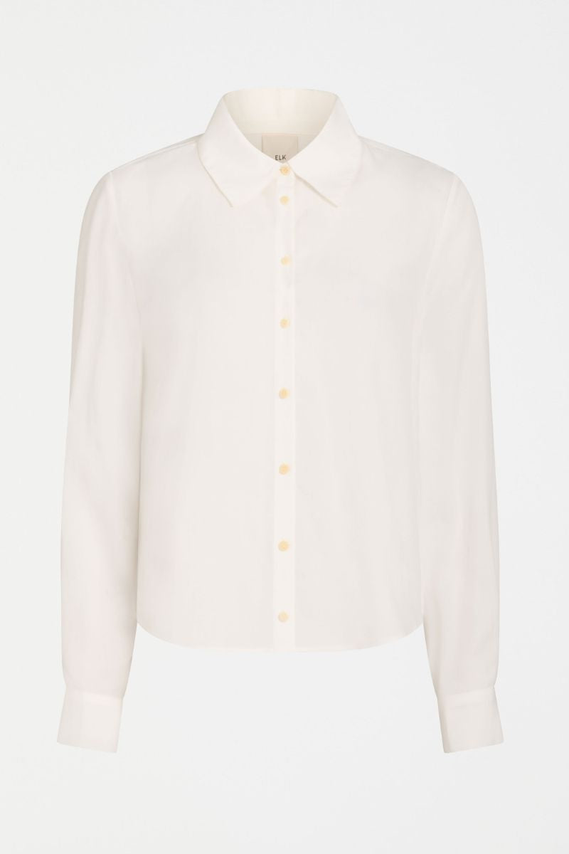 White shirt on a white background