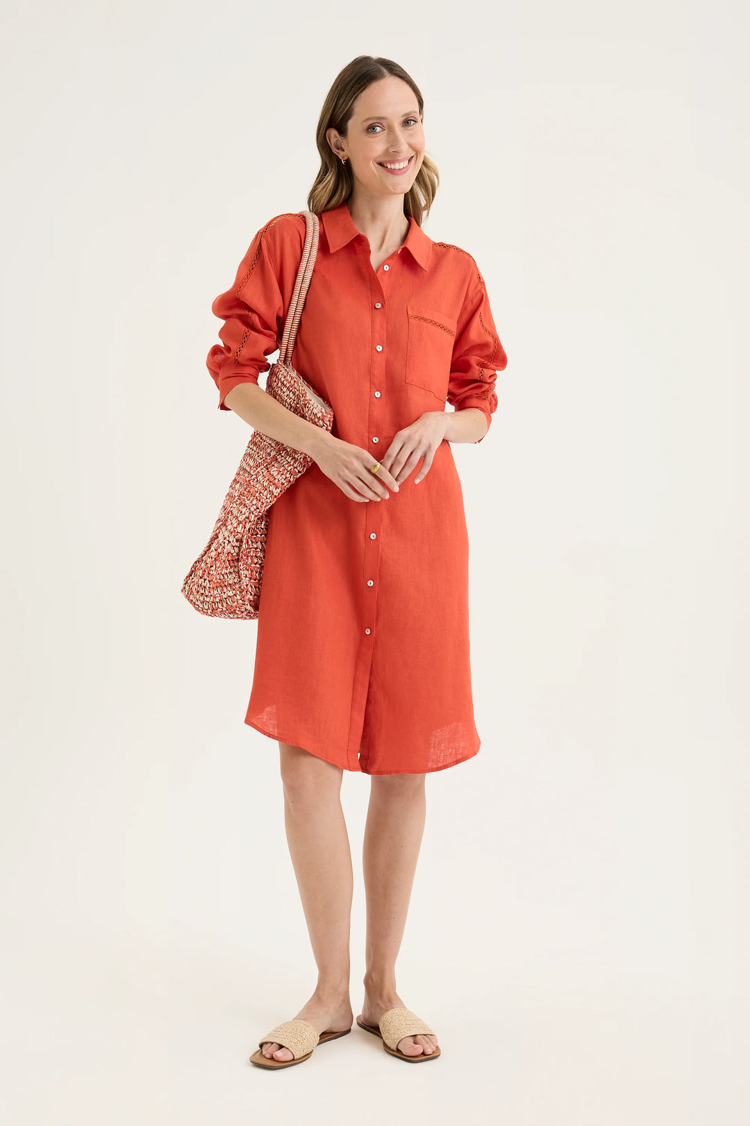 Yarra Trail Tirari Dress in Volcanic YTWN9639