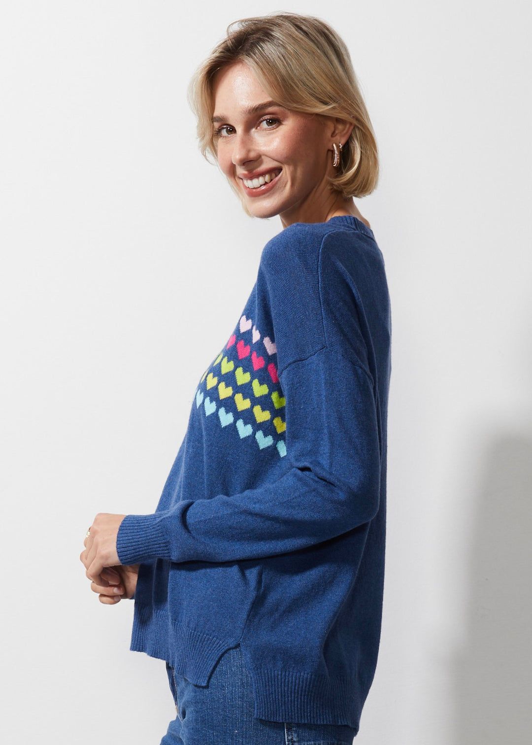 Lovestruck Jumper ZP6611 in Jean by Zaket & Plover