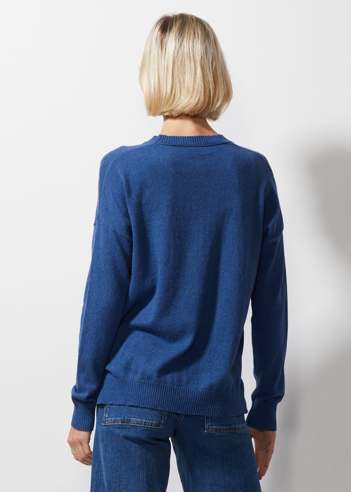 Lovestruck Jumper ZP6611 in Jean by Zaket & Plover