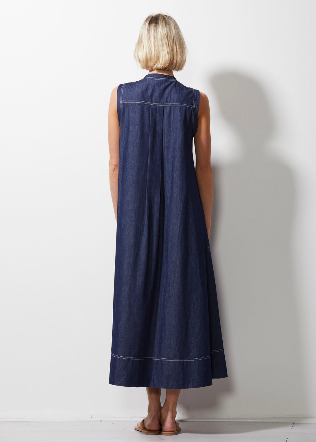 Denim Dress ZP6633 in Denim by Zaket & Plover