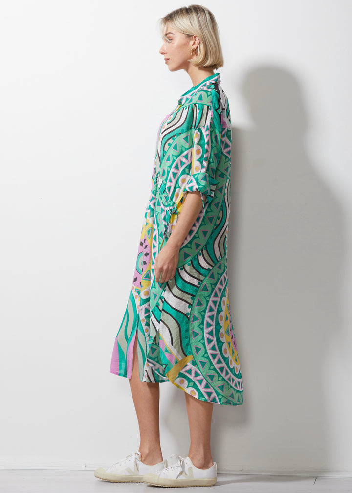 Shirt Dress ZP6638 in Amalfi by Zaket & Plover