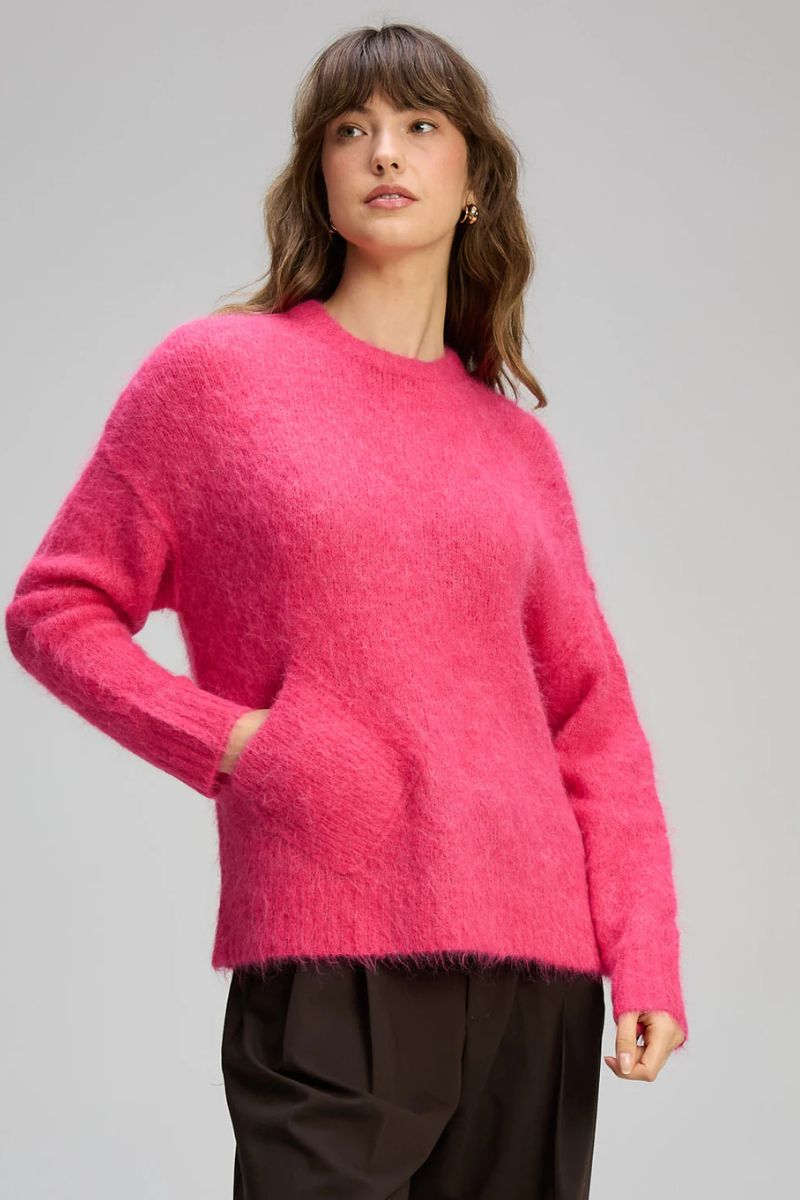 Alpaca Jumper in Pink by Zaket & Plover