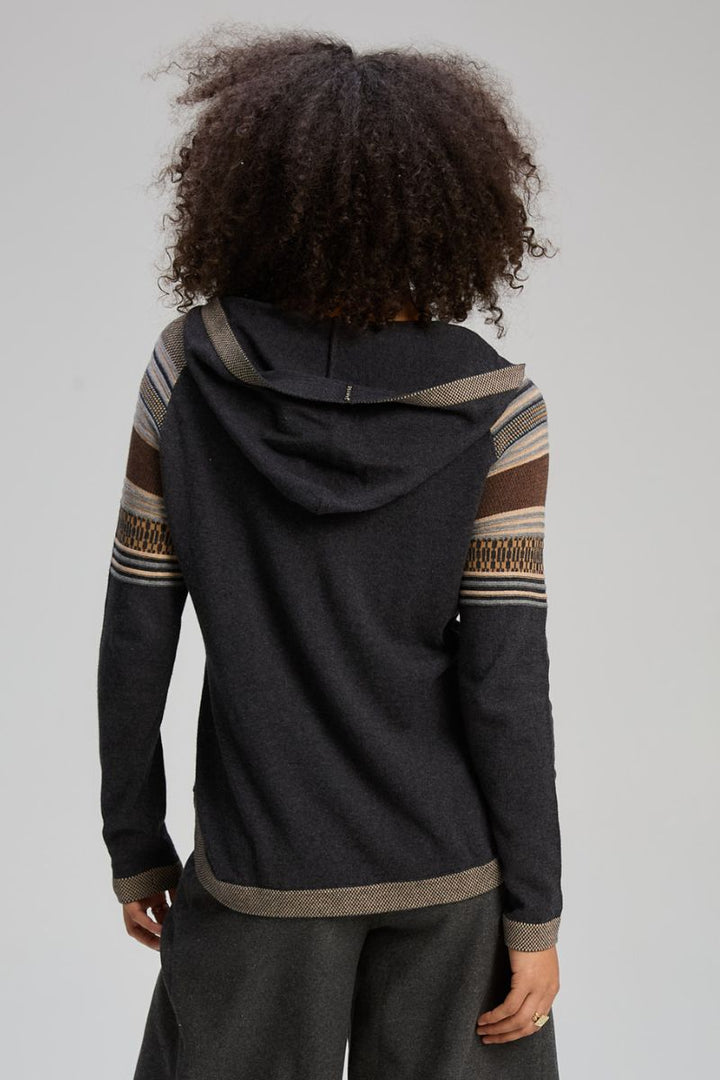 Apres Hoodie in Charcoal by Zaket & Plover in Charcoal / XS