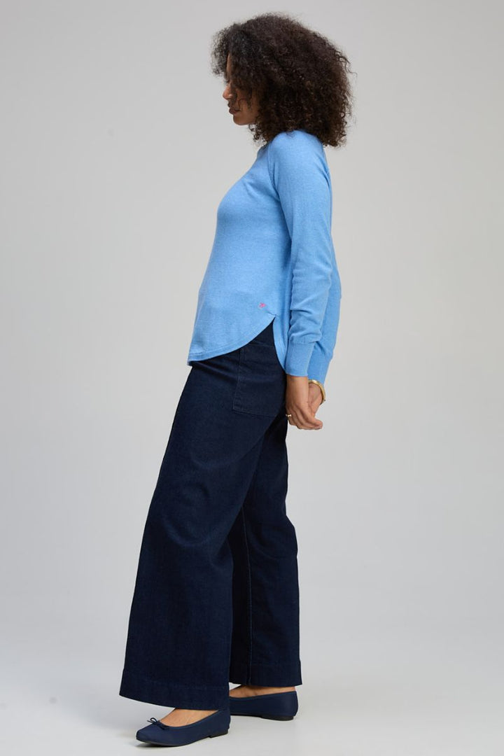 Rounded Bottom Essential in Blueberry by Zaket & Plover in blueberry / S