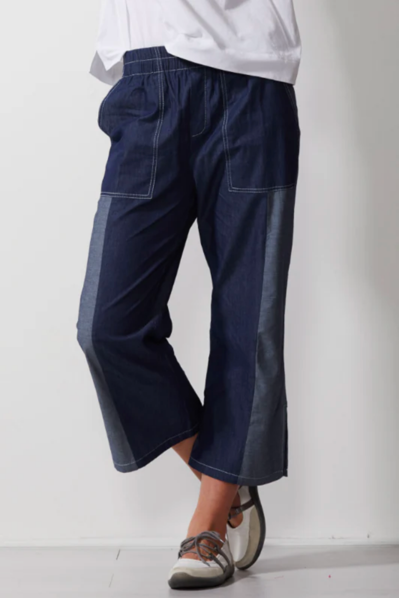 Zaket and Plover Denim Pant Front View ZP6632