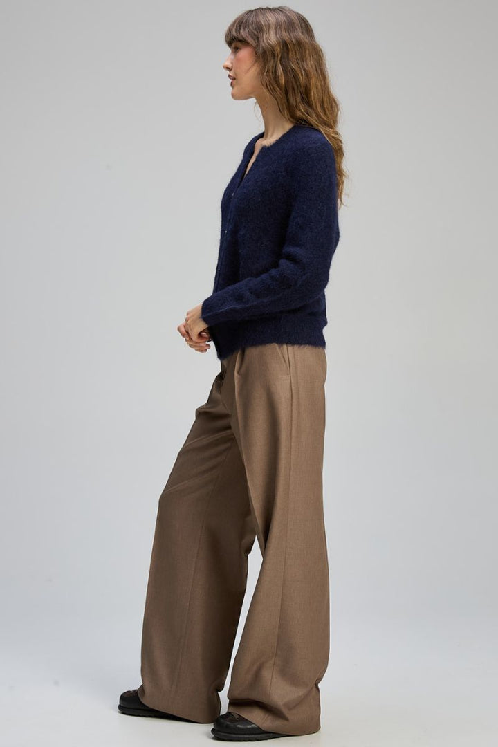 Alpaca Cardigan in Midnight by Zaket & Plover in Midnight / XS