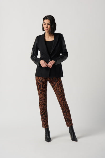 animal-print-suede-slim-fit-pull-on-pants-in-toffee-balck-joseph-ribkoff-front-view_1200x
