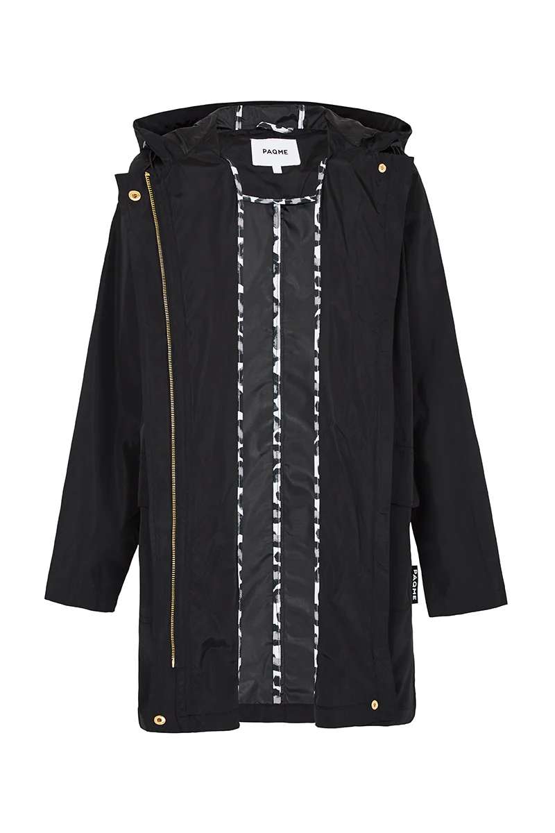 Anyday ¾ Raincoat PAQ214 in Black