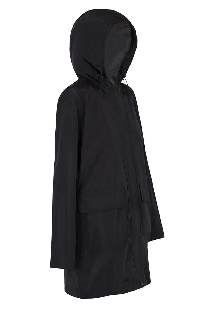 Anyday ¾ Raincoat PAQ214 in Black