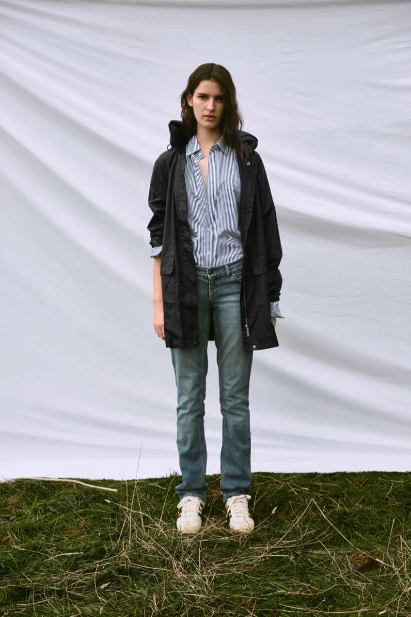 Anyday ¾ Raincoat PAQ214 in Black