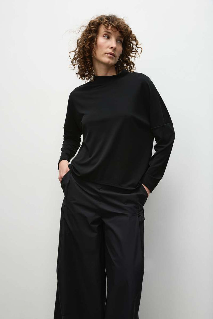 Pre Order Arc Sweater F007 8617 in Black by Mela Purdie