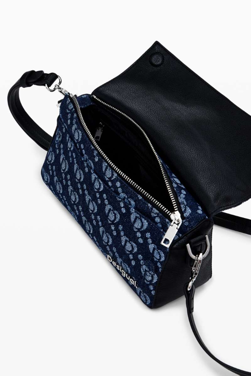 Arco Phuket Bag in Denim Dark Blue 24WAXA15 by Desigual