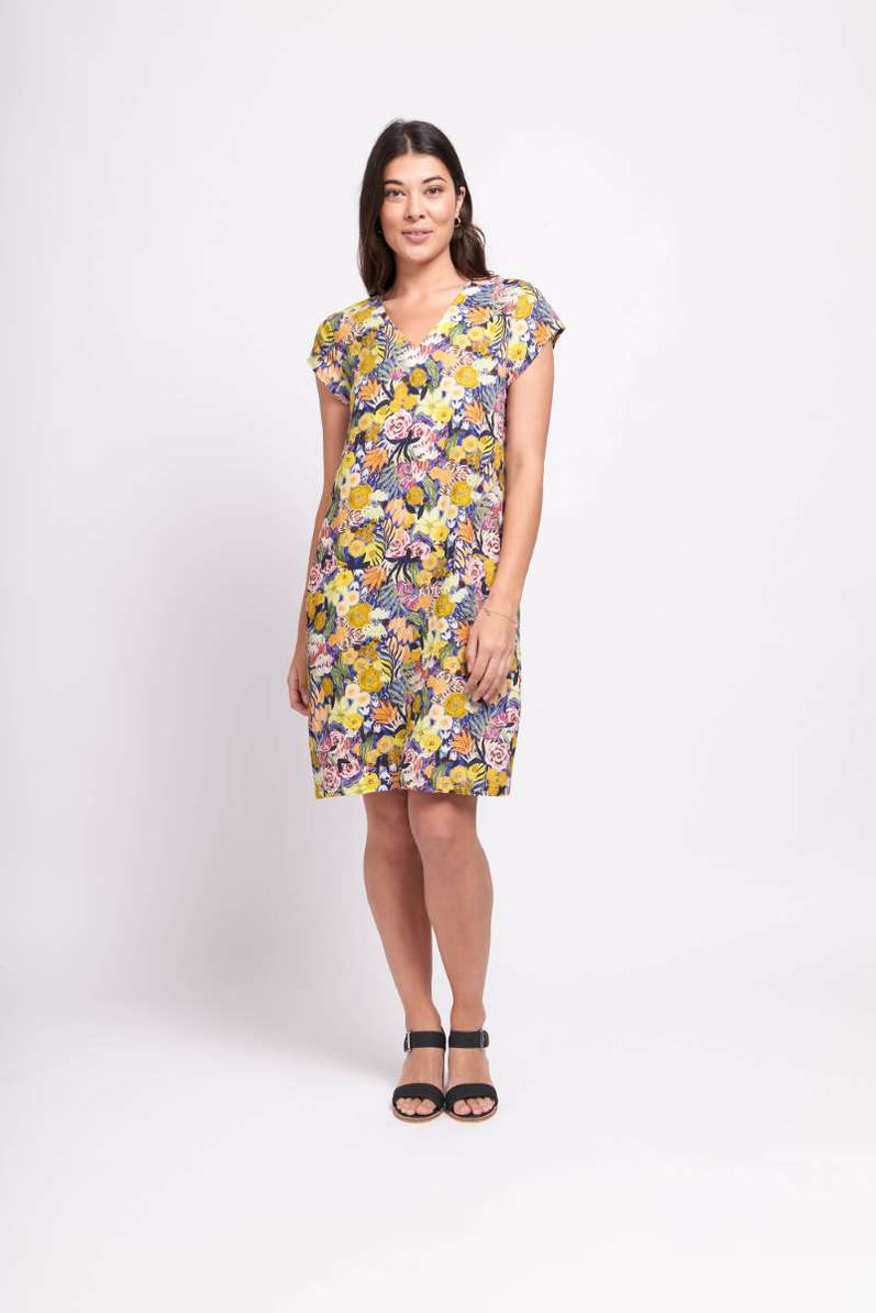 Foil Woven Dress