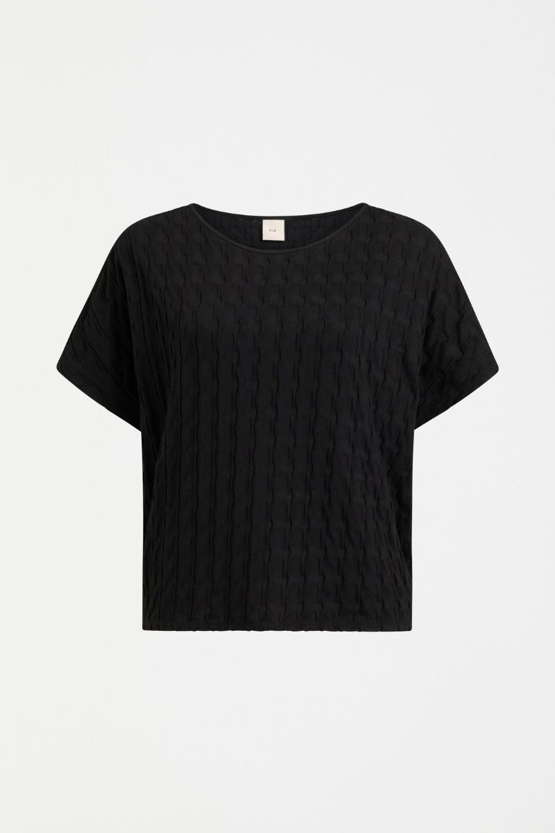 Ghost image Black t-shirt on a white background