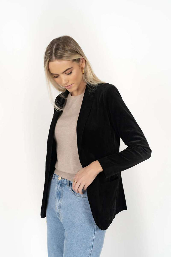 Blondie Jacket HW25104 by Humidity Lifestyle in Midnight, size 8
