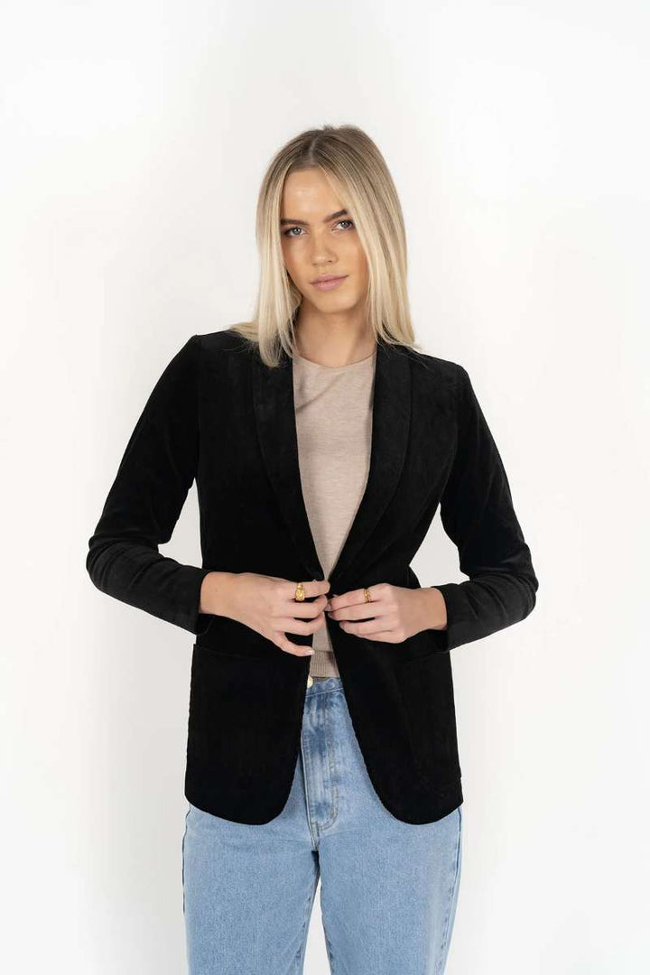 Blondie Jacket HW25104 by Humidity Lifestyle in Midnight, size 8