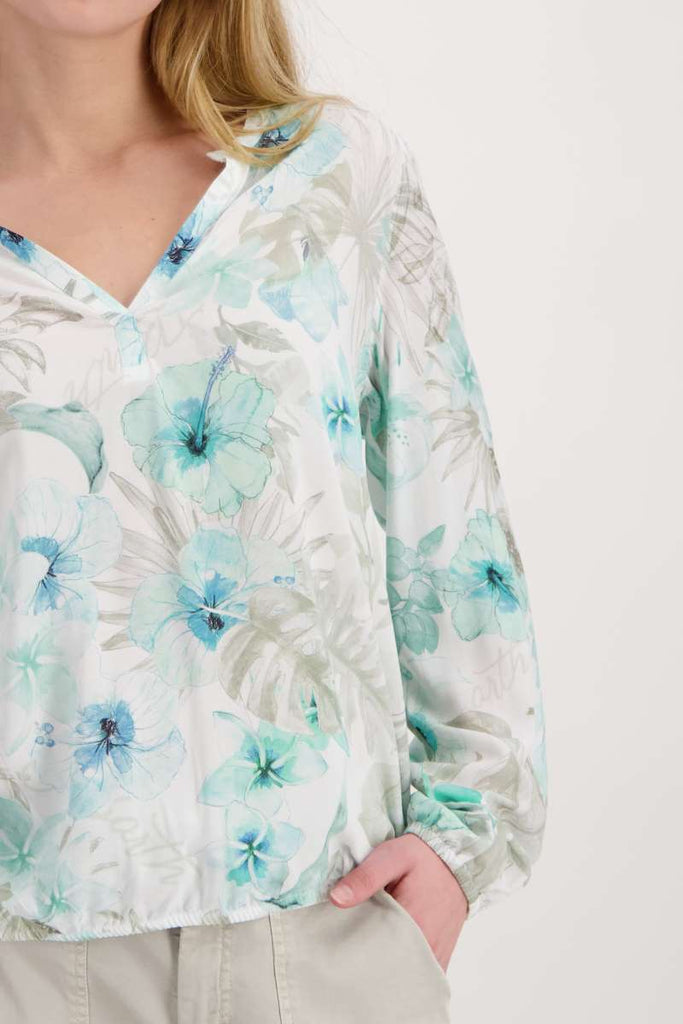 blouse-flower-allover-in-fresh-mint-pattern-monari-front-view_1200x