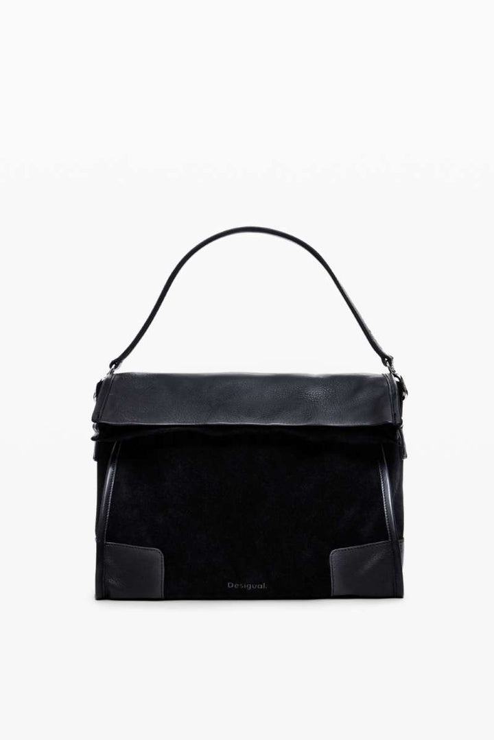 Bols Leather Loverty Bag in Black 24WAXL07 by Desigual