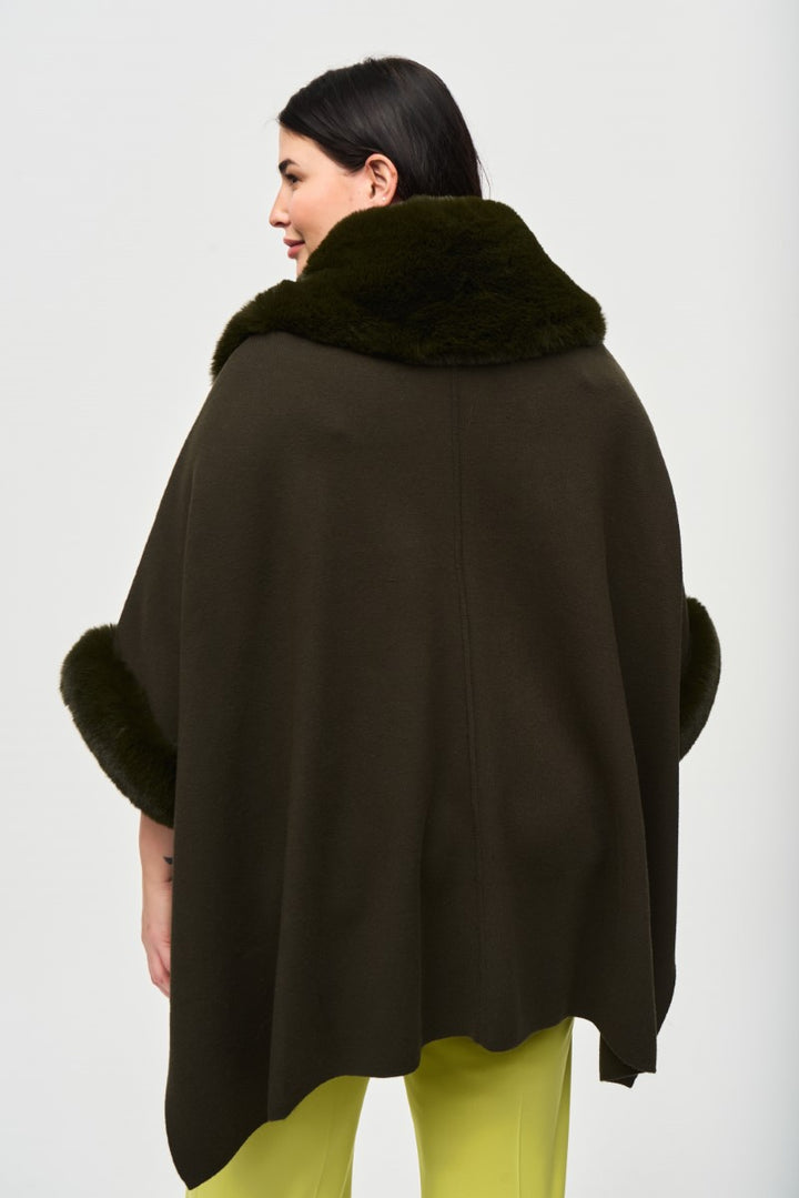 brushed-jacquard-and-faux-fur-cape-in-black-joseph-ribkoff-back-view_1200x