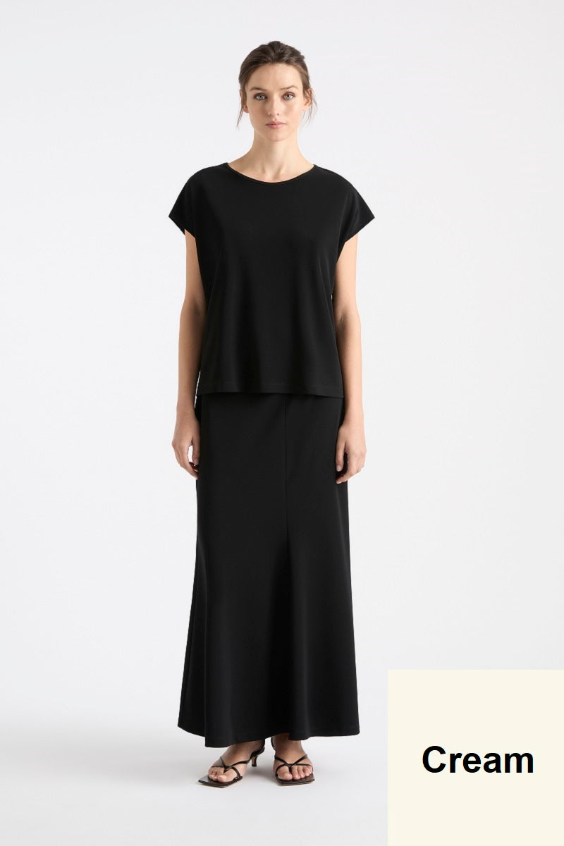 Casquette Shell en Crème F007 8365 par Mela Purdie