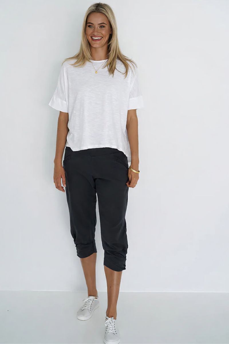 Castaway Pant in Black by Humidity Lifestyle