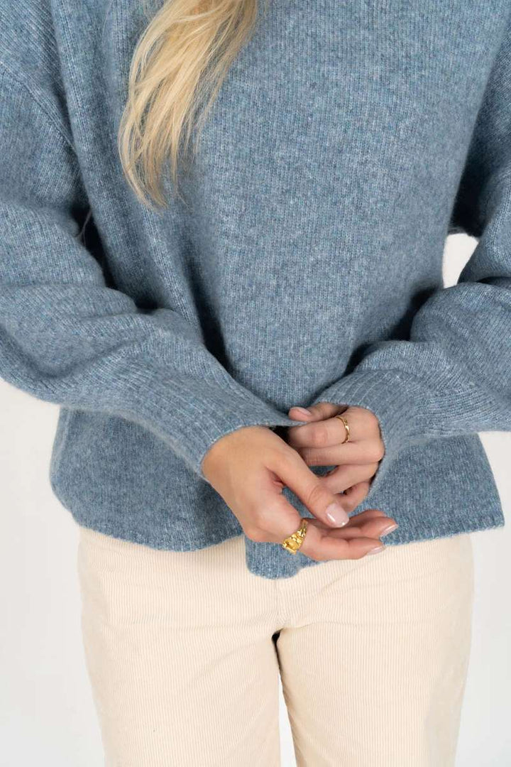 Chantae Jumper in Blue HW25607 by Humidity Lifestyle in Blue, size XS