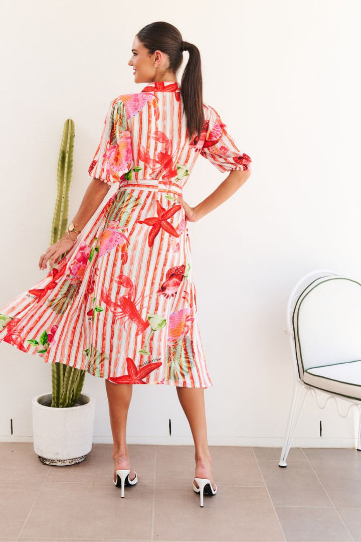 Weekends Kim Dress Under the Sea in S / Multicolor